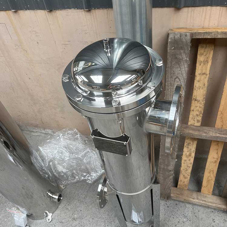 華豫生產供應不銹鋼袋式過濾器HYGLQ-DN100-10